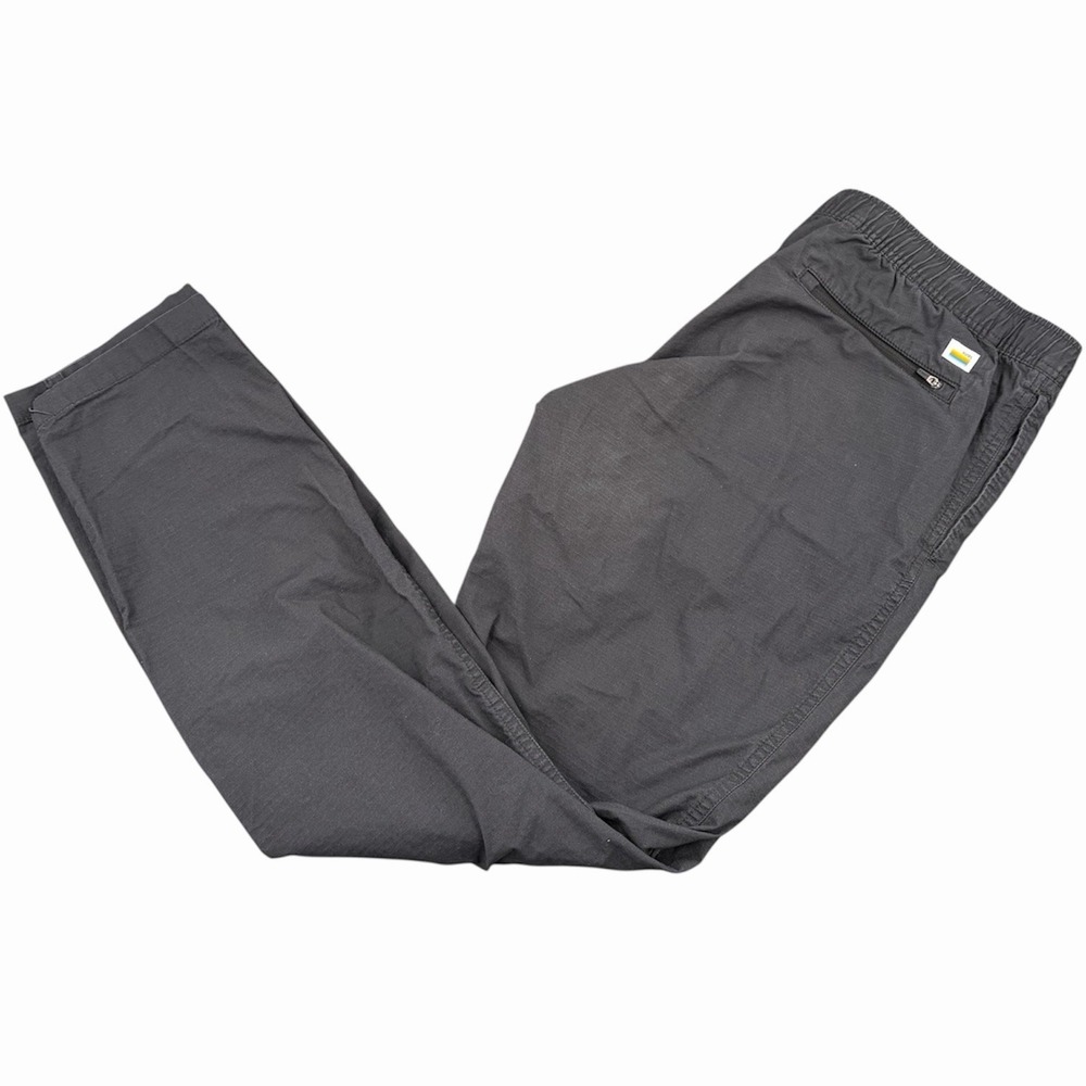 Vuori Ripstop Climber Pants Mens L Drawstring Stretch Grey Hiking Outdoors Cargo